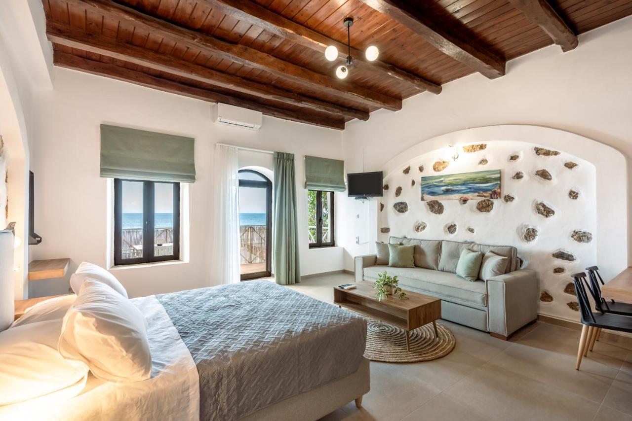 Superb Apartments Kriaras Sea View In Sfakia Khóra Sfakíon 외부 사진